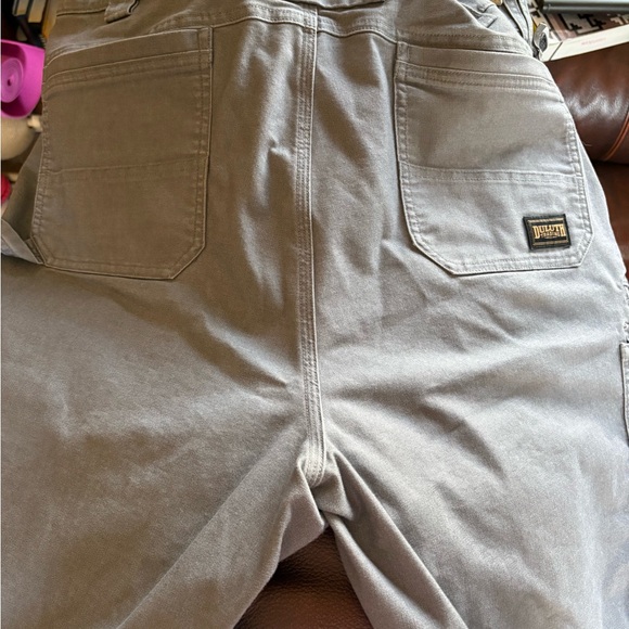 Men's Gray DuluthFlex Fire Hose Relaxed Fit Sweat Management Cargo Work Pants - Picture 7 of 9